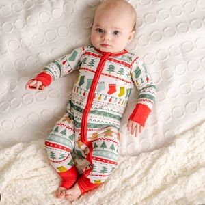 Fair Isle Zippy One Piece Pajama